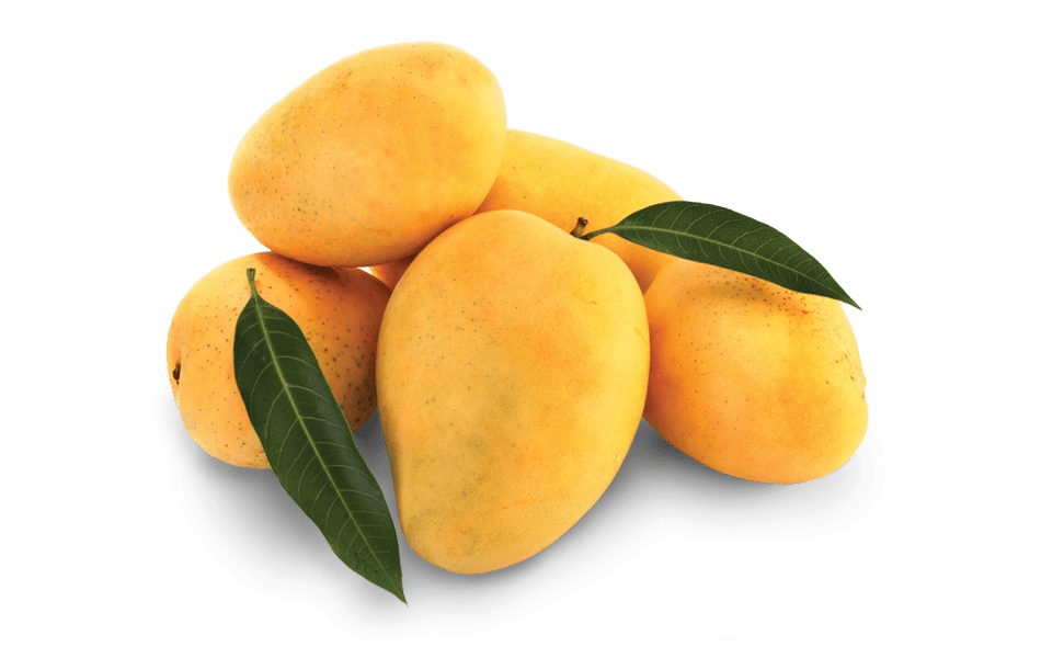 mango with leaves